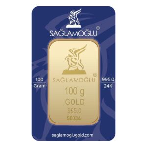 100 gr 24 Ayar Sağlamoğlu Gram Altın