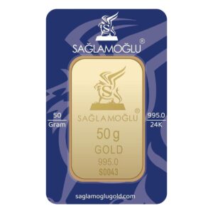 50 gr 24 Ayar Sağlamoğlu Gram Altın