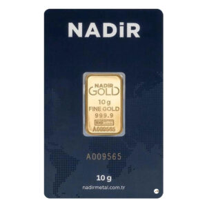 10 gr 24 Ayar 999.9 Milyem NadirGold Gram Altın