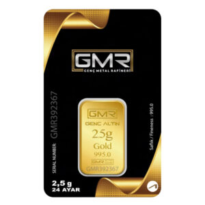 2.5 gr 24 Ayar GMR Gram Altın