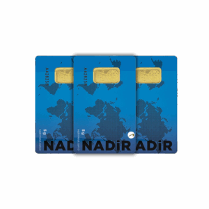 3 Adet 5 gr 24 Ayar NadirGold Gram Altın