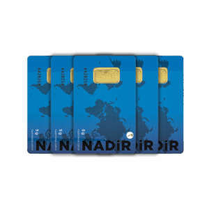 5 Adet 5 gr 24 Ayar NadirGold Gram Altın