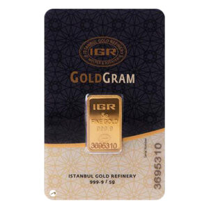 5 gr 24 Ayar 999.9 Milyem İAR Gram Altın