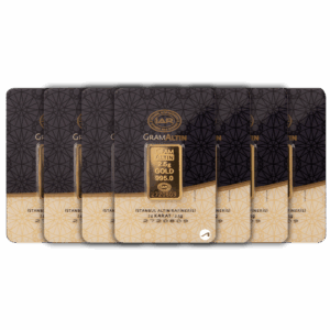 7 Adet 2.5 gr 24 Ayar İAR Gram Altın