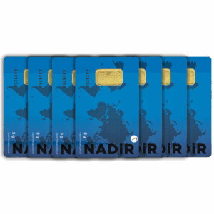 7 Adet 5 gr 24 Ayar NadirGold Gram Altın