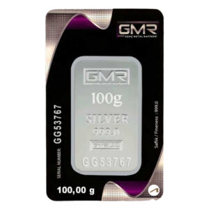 GMR 100 Gr Gümüş Külçe